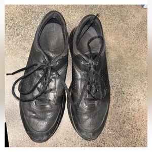 Ecco Exostride Women’s 40 Black Leather Good Condition